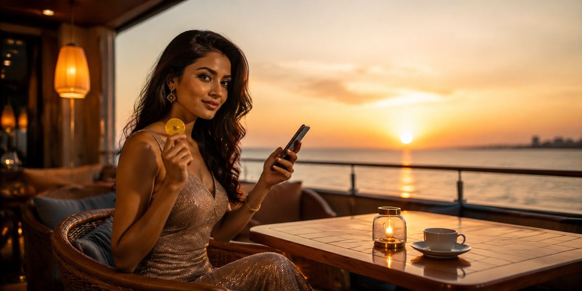 Mobile phone displaying UPI banking app for quick payments